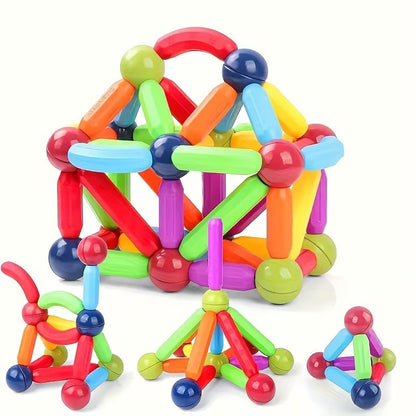 Puzzle magnetic blocks™  كل ما يحتاجه طفلك في علبة واحدة